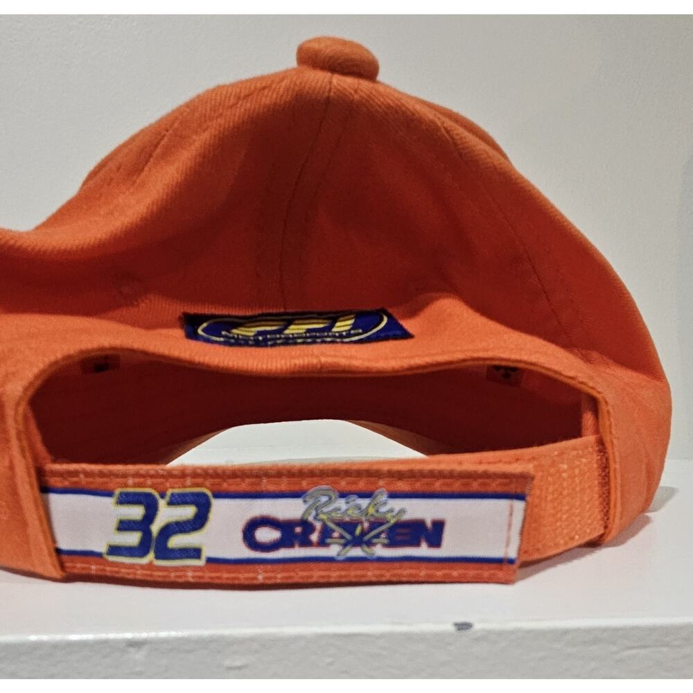 NASCAR Tide Racing Ricky Craven Racing Youth Hat All Orange - Picture 2 of 8